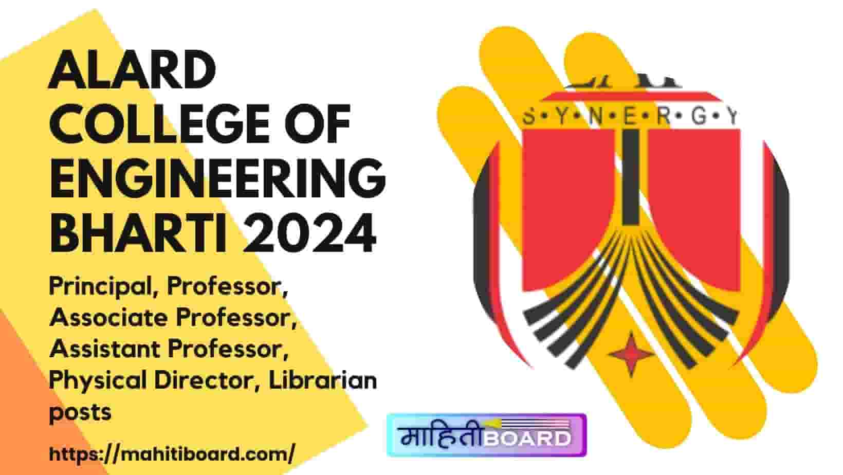 Alard College of Engineering Bharti 2024